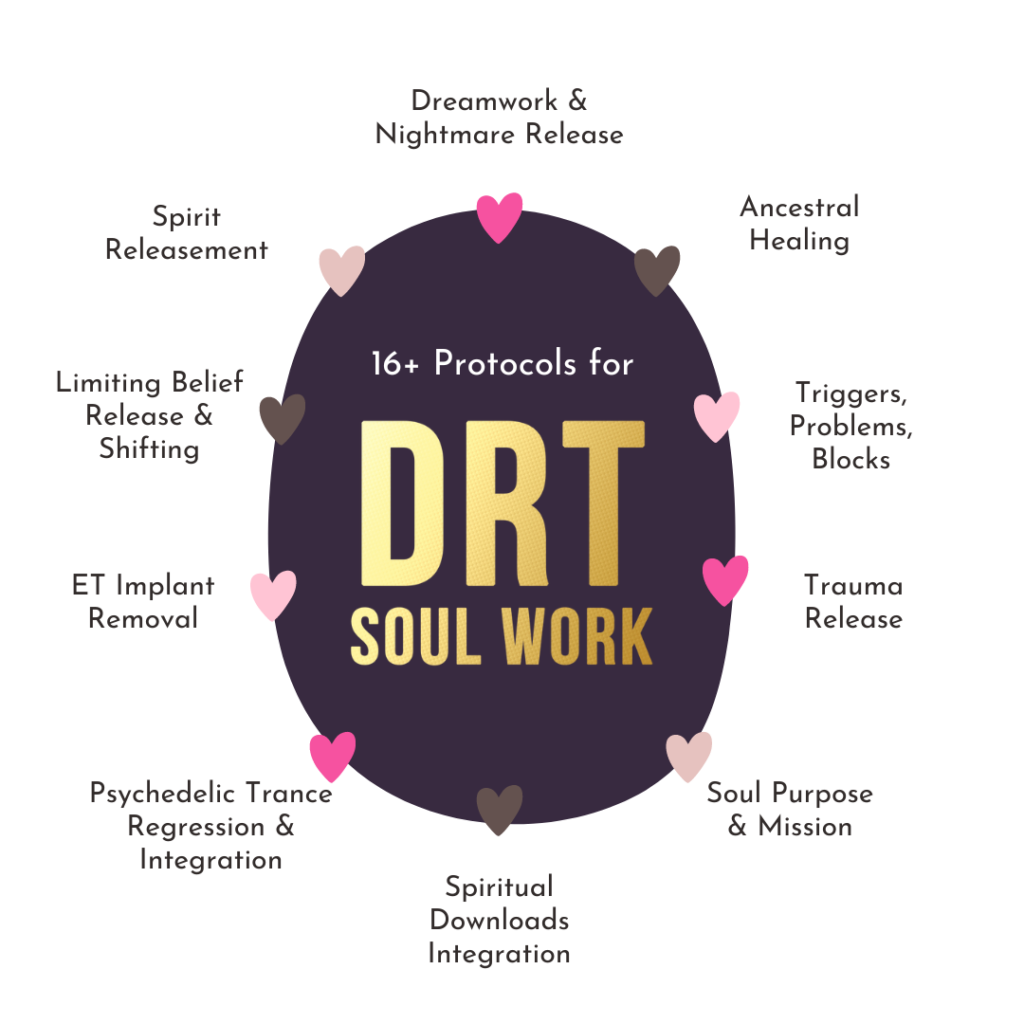 Soul Healing Tribe DRT Soul Work Protocols Graphic