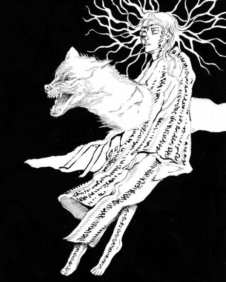 Copyrights: Victoria Amador, Soul Healing Tribe / Order your large print of Wolf Woman on etsy: https://www.etsy.com/shop/healingwithvic